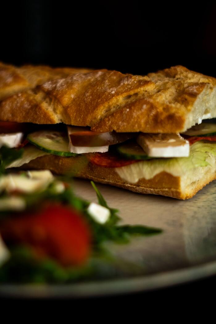 Camembert szendvics